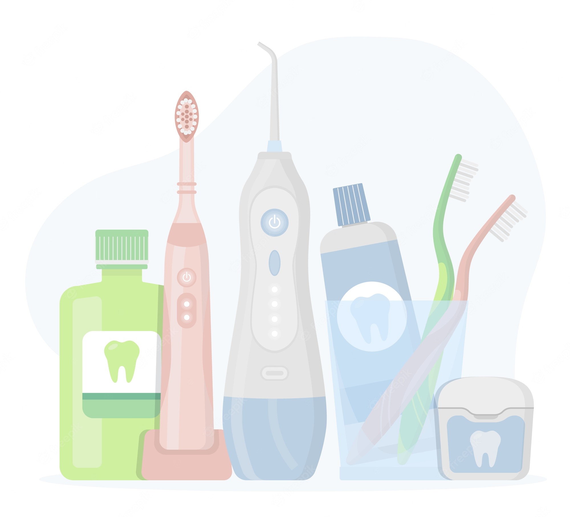 Electric toothbrush or manual toothbrush